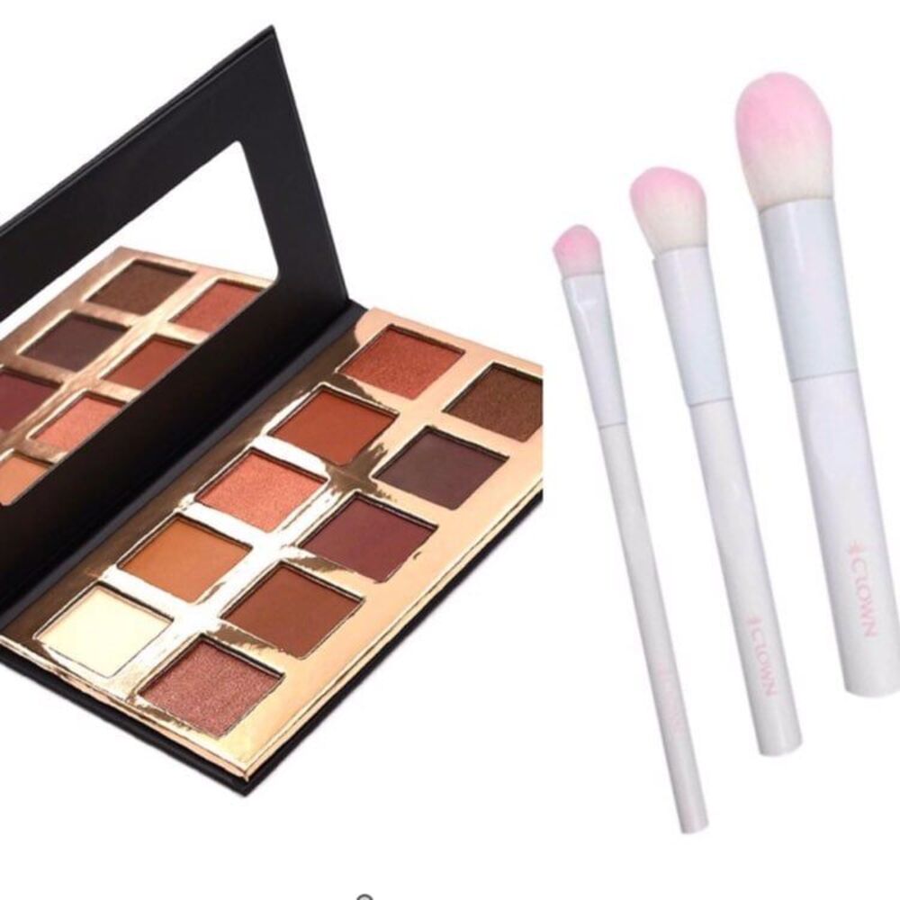 New Crown Brush Palette And Brush Set